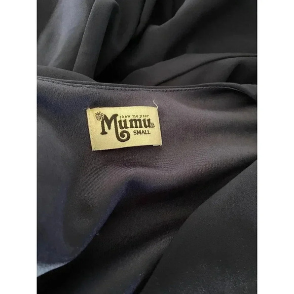 Show mMe Your Mumu v-neck gown dress- S - Picture 3 of 6